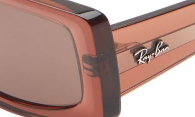 Ray Ban Kiliane 54mm Pillow Sunglasses In Transparent