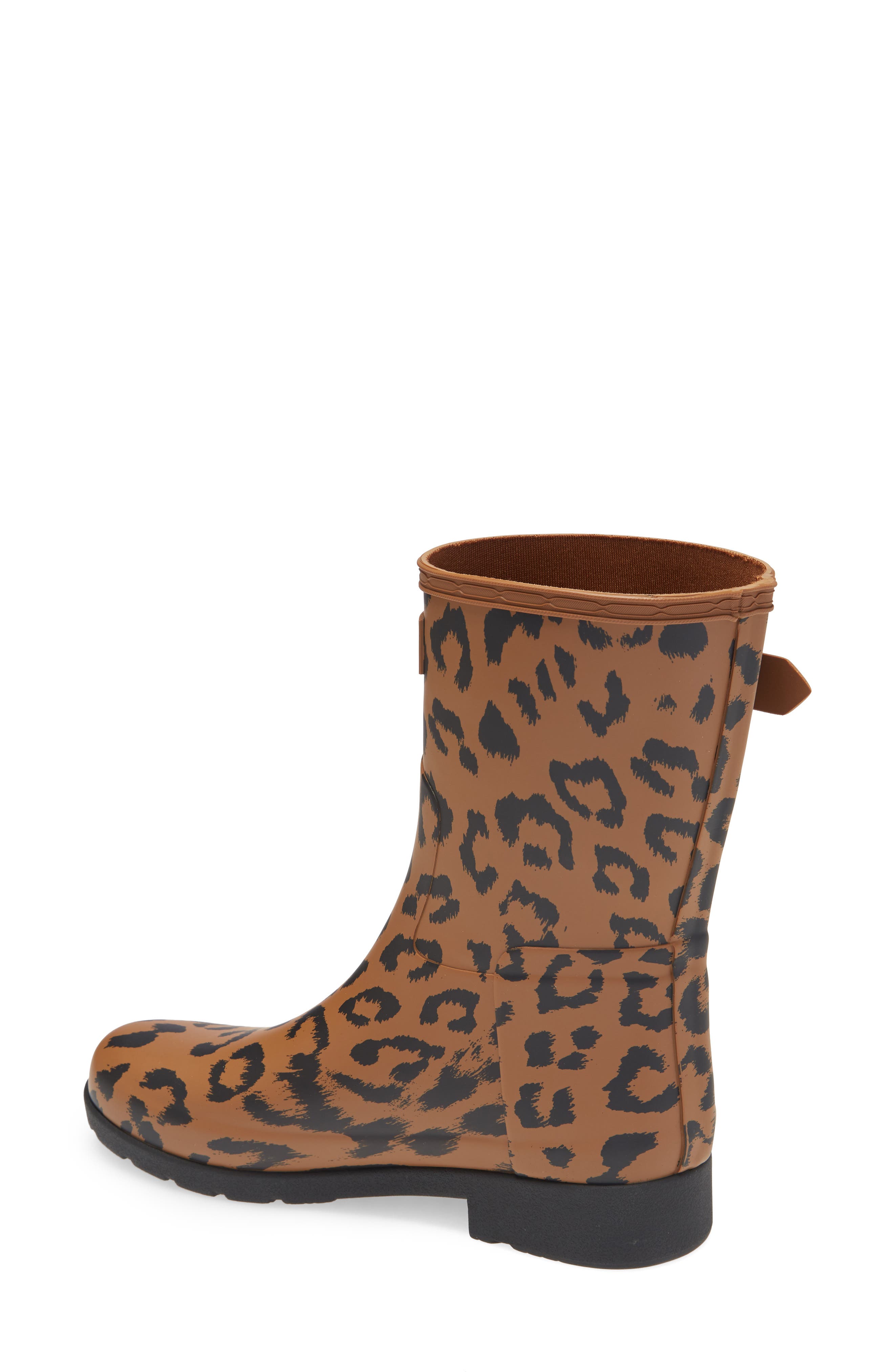 leopard hunter rain boots