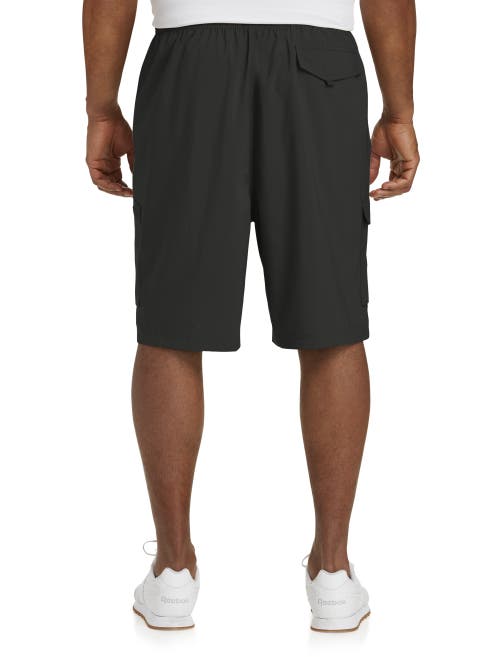 Reebok Performance Ripstop Cargo Shorts In Black