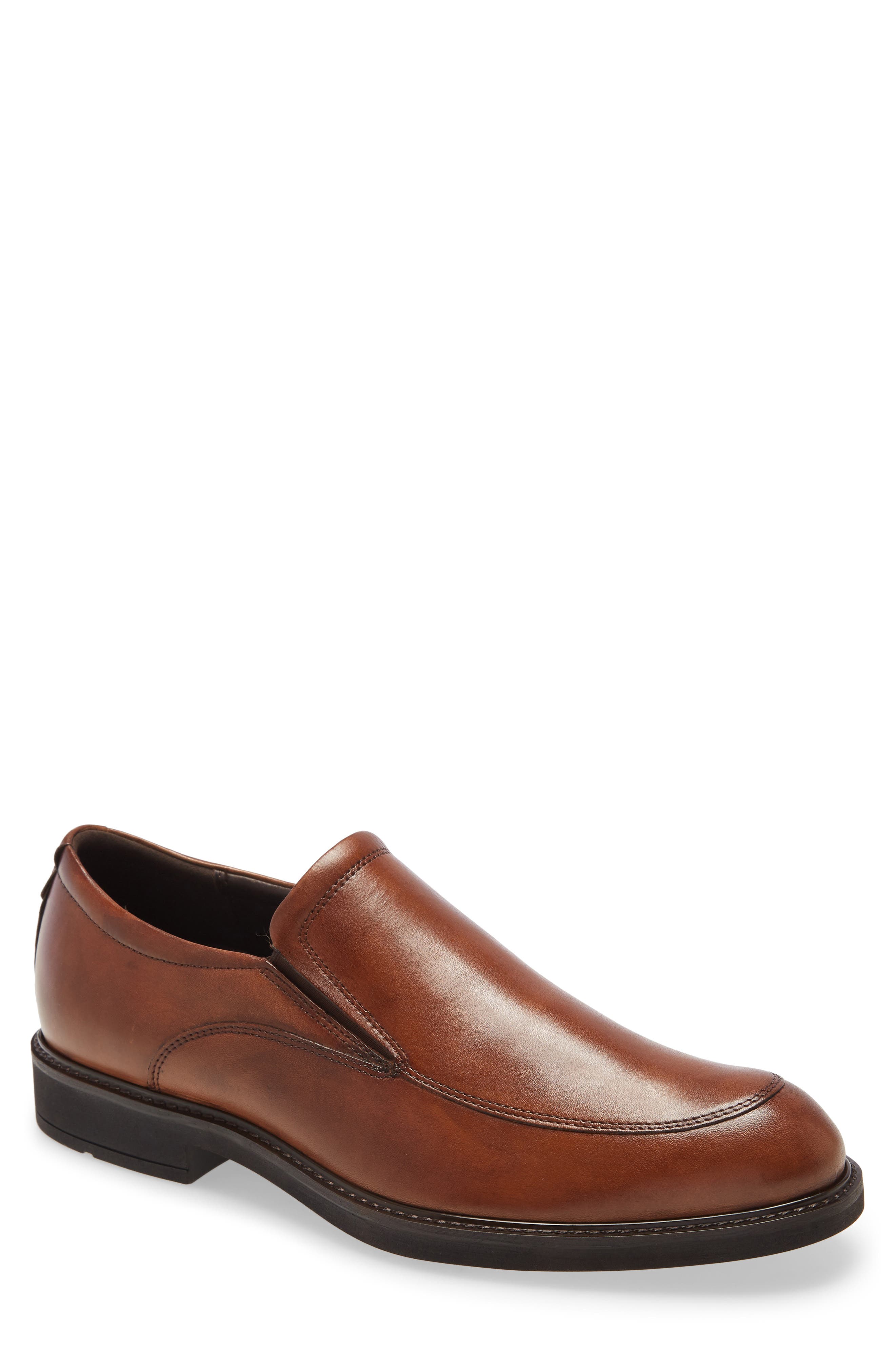 ecco slip on loafers