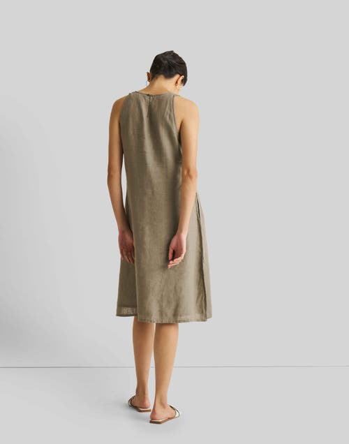 Reistor Reading Tea Leaves Dress In Dark Olive In Dark Green
