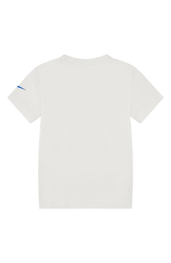 Shop Nike Kids' Jdi Hoops Graphic T-shirt In Sail