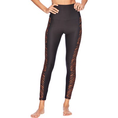 Beach Riot Tiger Leggings, Black