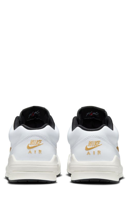 Shop Jordan Stadium 90 Sneaker In White/gold/black