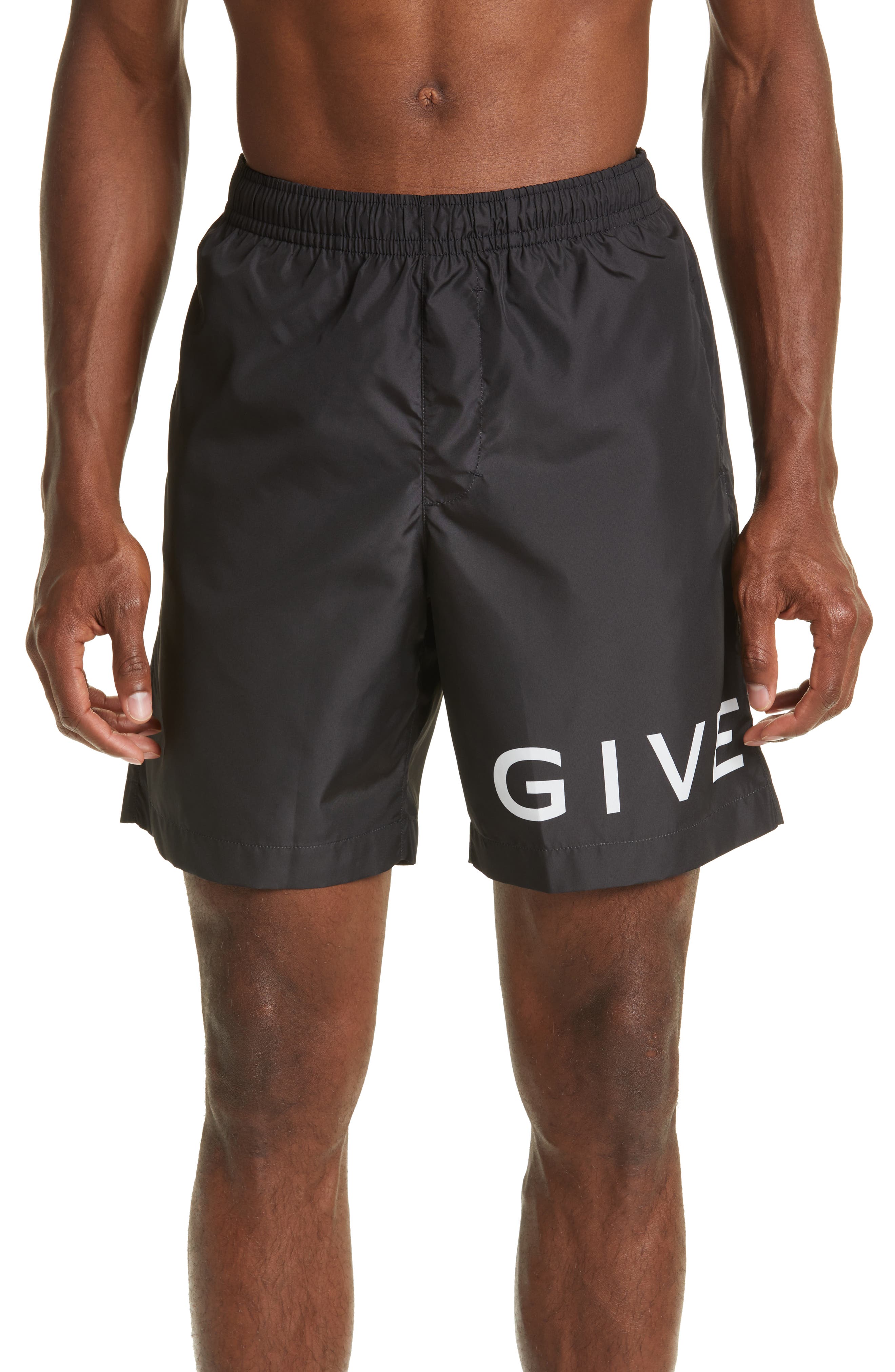 Givenchy logo swim shorts online