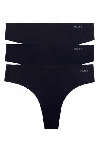 DKNY Womens Litewear Seamless Cut Anywhere Thong Panty : :  Clothing, Shoes & Accessories