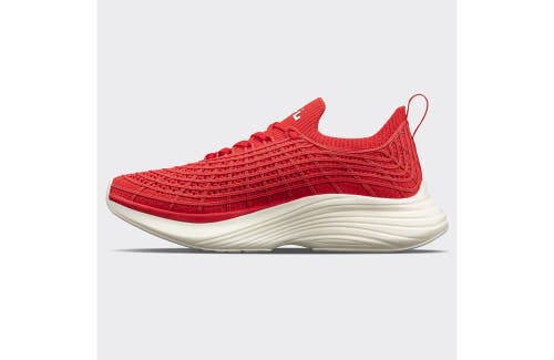 Shop Apl Athletic Propulsion Labs Techloom Zipline Sneakers In Red/ivory