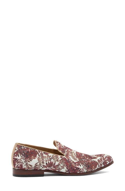 Shop Paisley & Gray Paisley And Gray  Bow Embellished Loafer In Ecru/palm