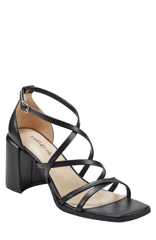 Indigo Rd Archar Strappy Block Heel Sandal In Black | ModeSens