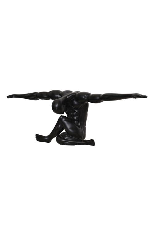 Renwil Broomfield Statue In Black