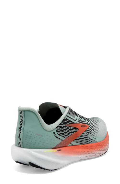 Brooks Hyperion Max Running Shoe In Blue Surf/cherry/nightlife
