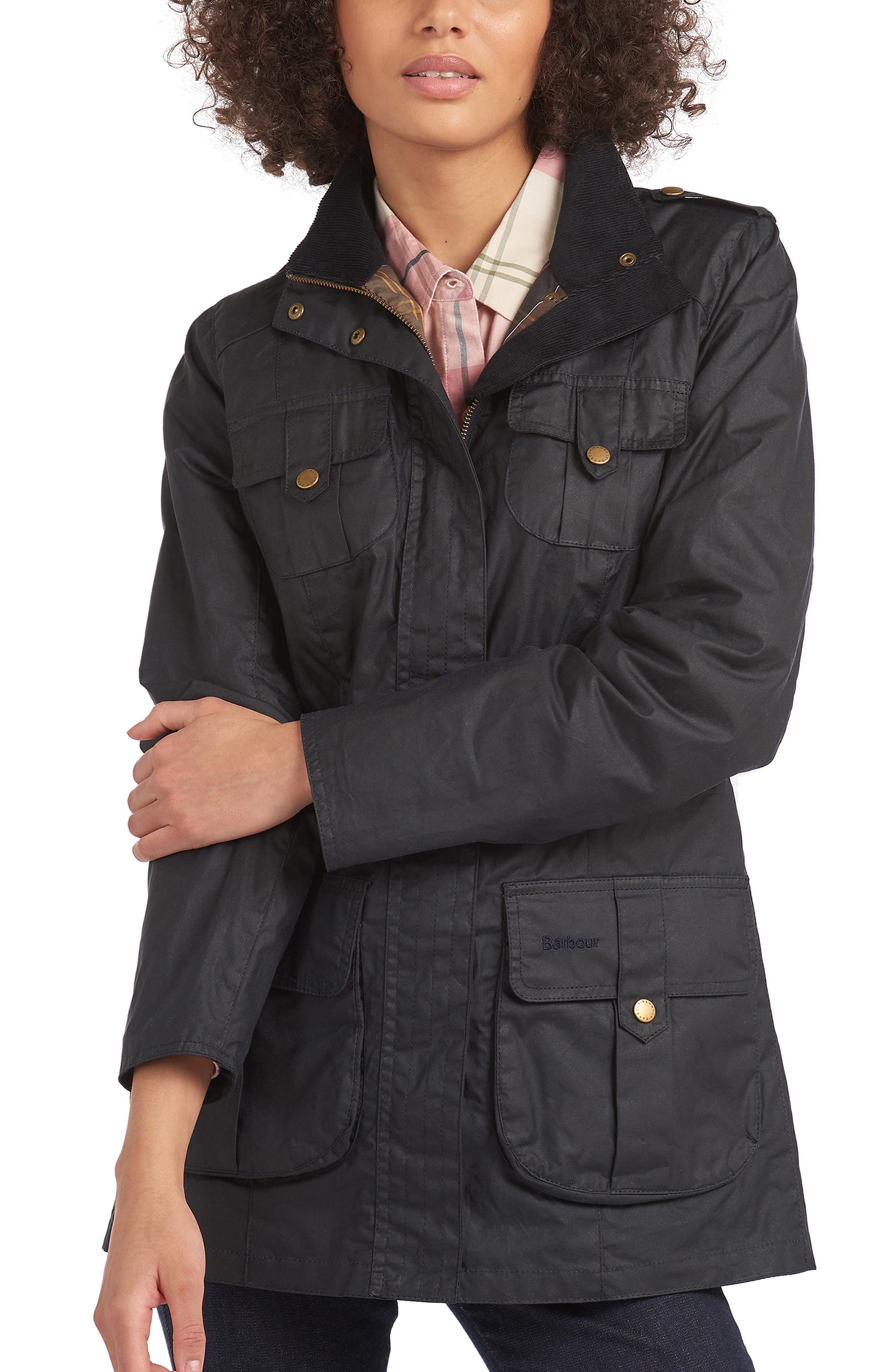 barbour raincoat