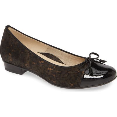 Ara Belinda Ballet Flat, Black