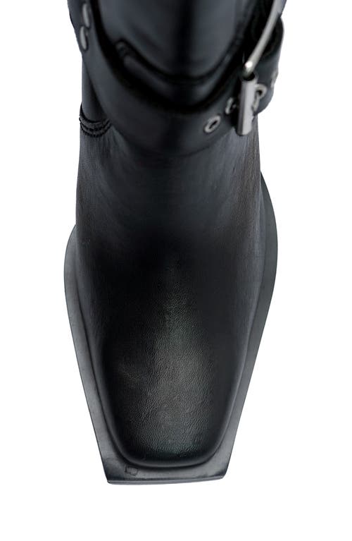 Kenneth Cole Emmett Knee High Boot In Black Leather