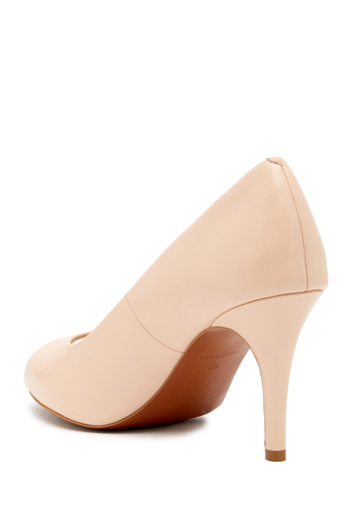 cole haan harlow open toe pump