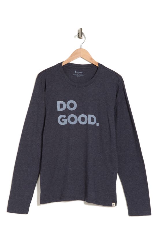 Shop Cotopaxi Do Good Long Sleeve T-shirt In Graphite
