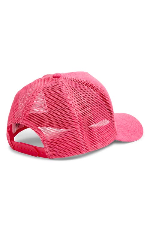 Shop Boys Lie Watermelon Washed Up Terry Trucker In Pink