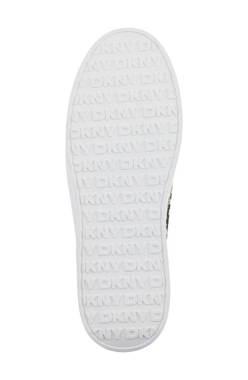 Shop Dkny Mar Sneaker In White/black