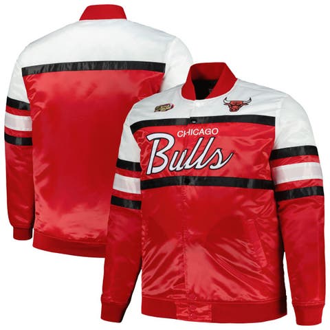 Kansas City Chiefs JH Design Wool & Leather Full-Snap Jacket - Red/Cream