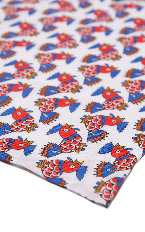 La Doublej Large Napkins Set Of 6 (45x45) Galletti Multicolor In Galletti Multicolor