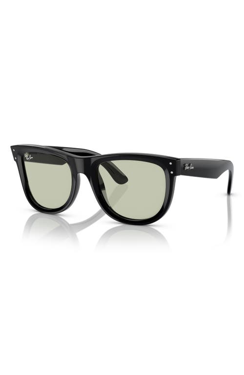 Ray Ban Ray-ban Wayfarer Reverse Square Sunglasses, 53mm In Black