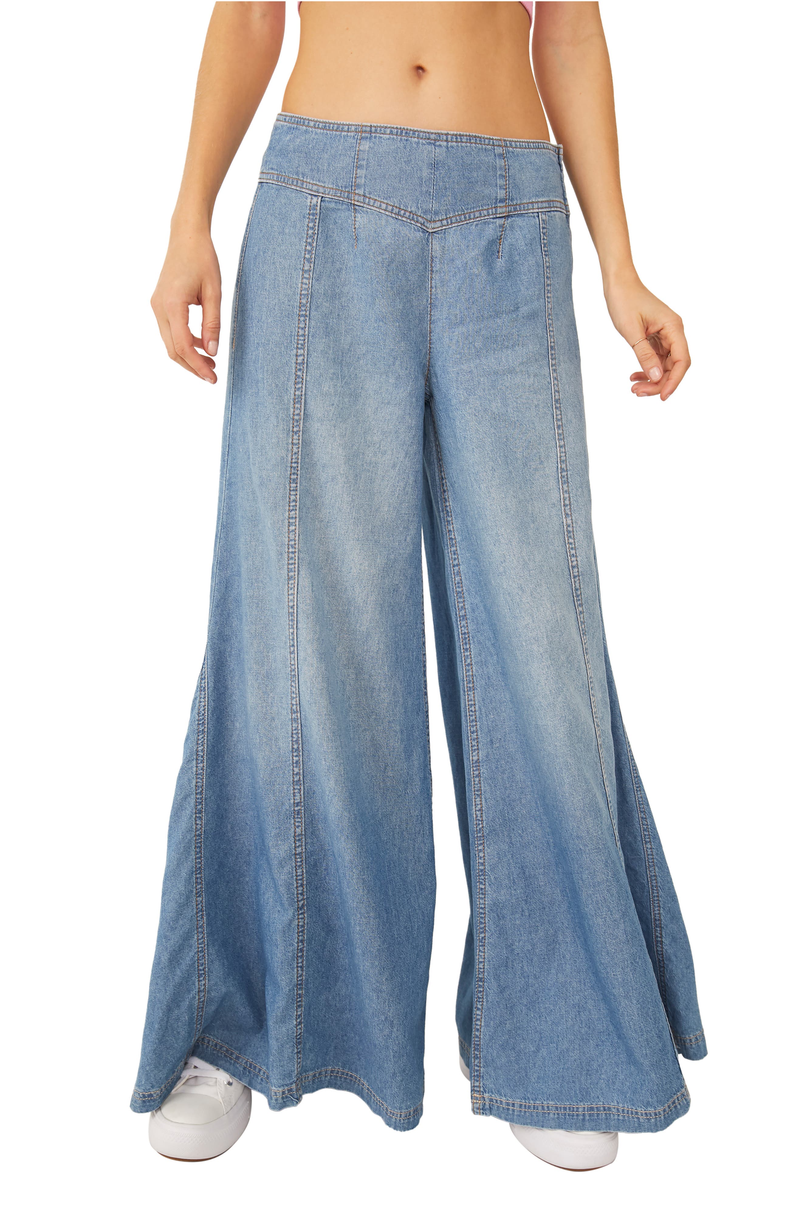 Juniper Wide Leg Denim Jeans | Nordstrom