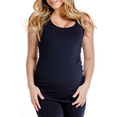 Amari Spell Upf 50+ Maternity Tank Top, Black