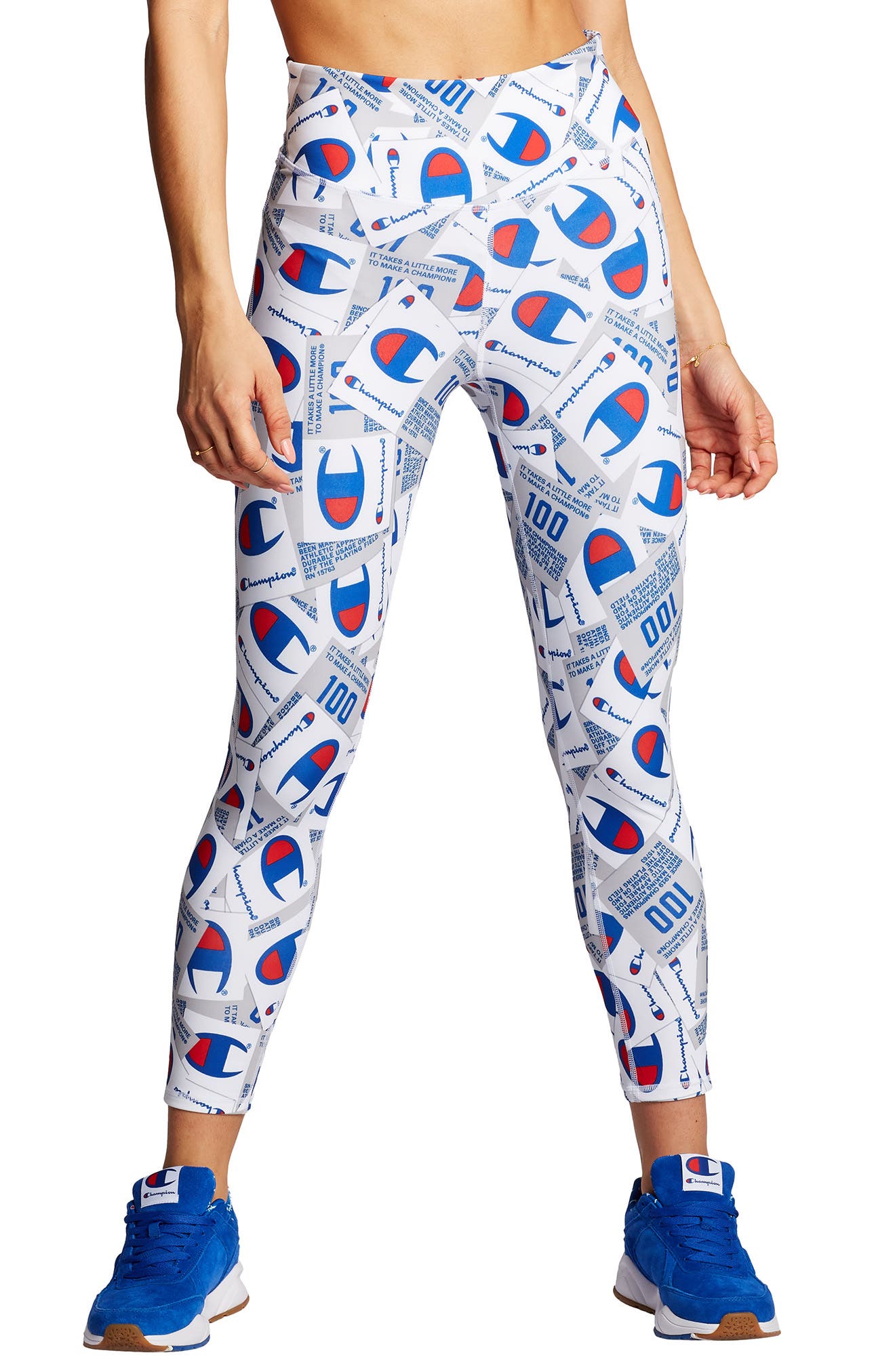 champion all over print leggings