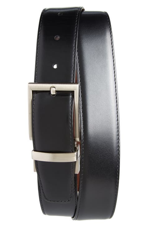 Lados Reversible Calfskin Leather Belt