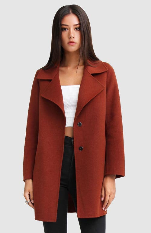 Belle & Bloom Ex-boyfriend Wool Blend Oversized Jacket In Caramel