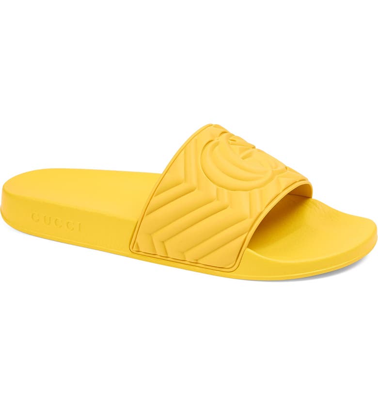 Gucci Matelassé Slide Sandal (Men) | Nordstrom