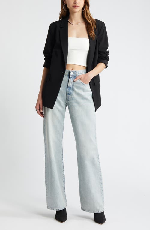 Shop Open Edit Relaxed Fit Blazer In Black