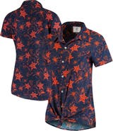 Houston Astros Big & Tall Button-Up Shirt - Orange