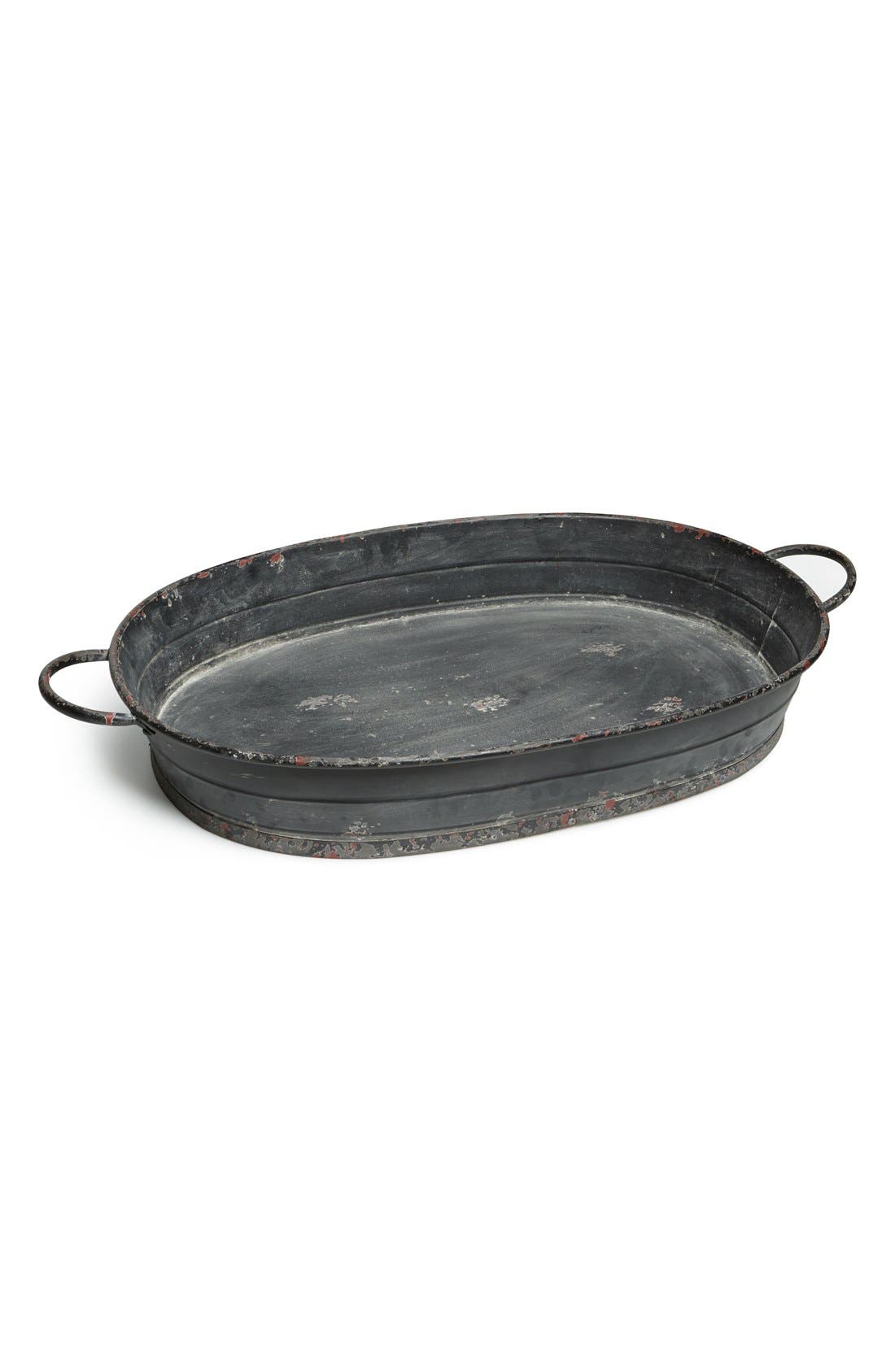 Creative CoOp Oval Metal Tray Nordstrom