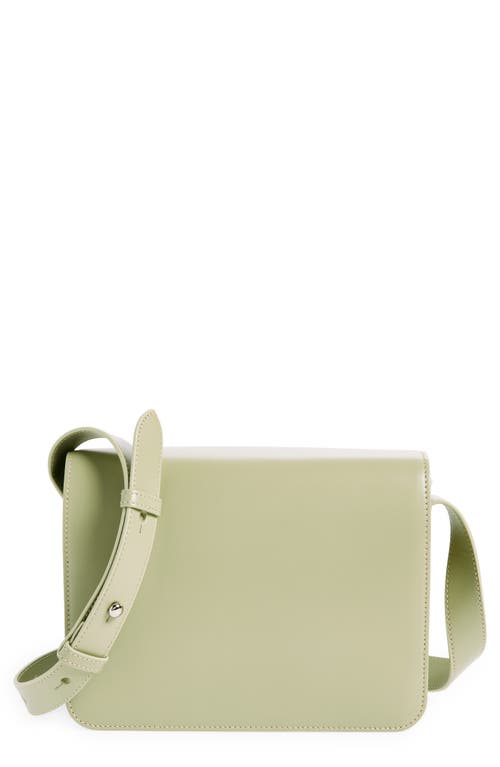 Yvonne Koné Annika Leather Crossbody Bag in Vitello Salvia at Nordstrom