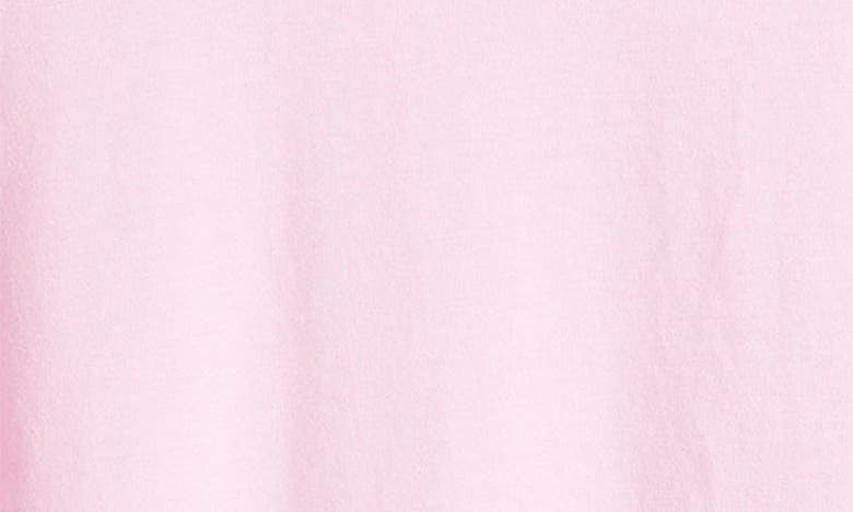 Shop Zella Cinchy Cinched Side Pima Cotton T-shirt In Purple Pastel