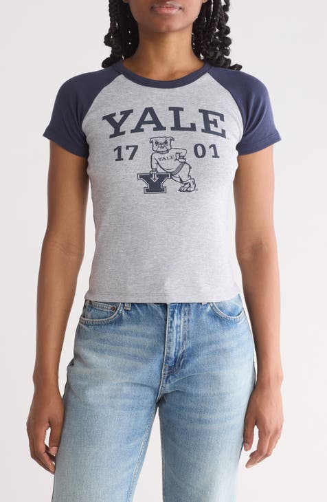 Yale Cotton Blend Graphic T-Shirt