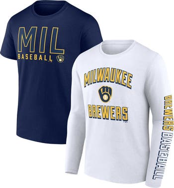 Brewers t shirts women's sales