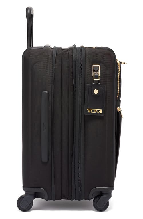 Shop Tumi Alpha 3 Collection 22-inch International Expandable Wheeled Carry-on Bag In Black/gold