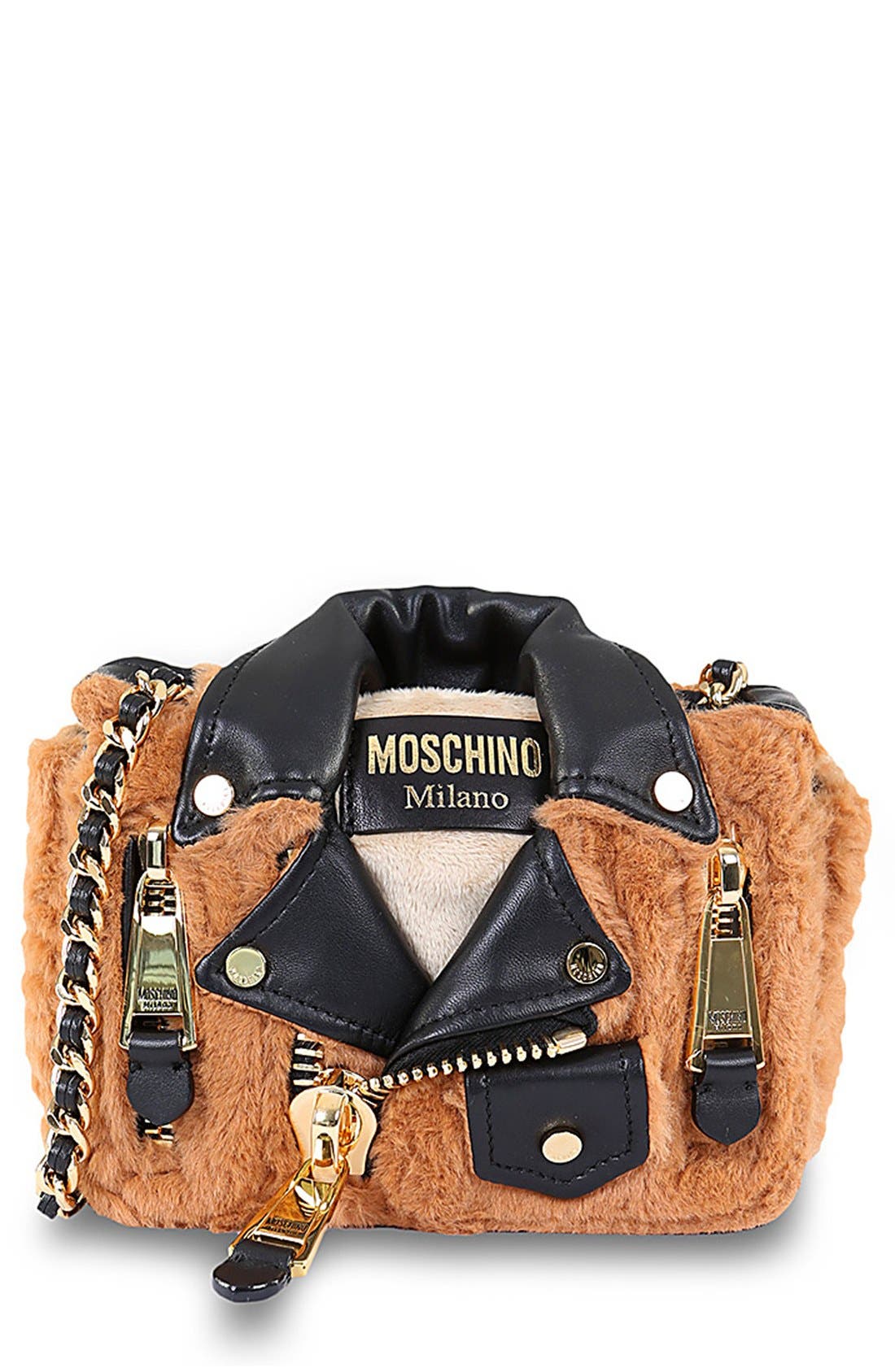 Moschino Biker Jacket Shoulder Bag Nordstrom