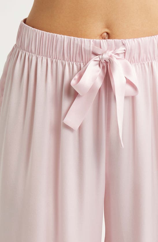 Shop Nordstrom Washable Silk Pajamas In Pink Cake