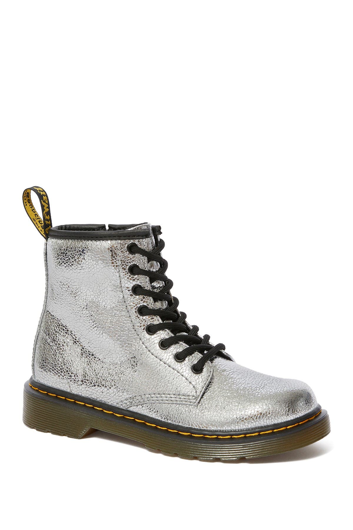 metallic boot