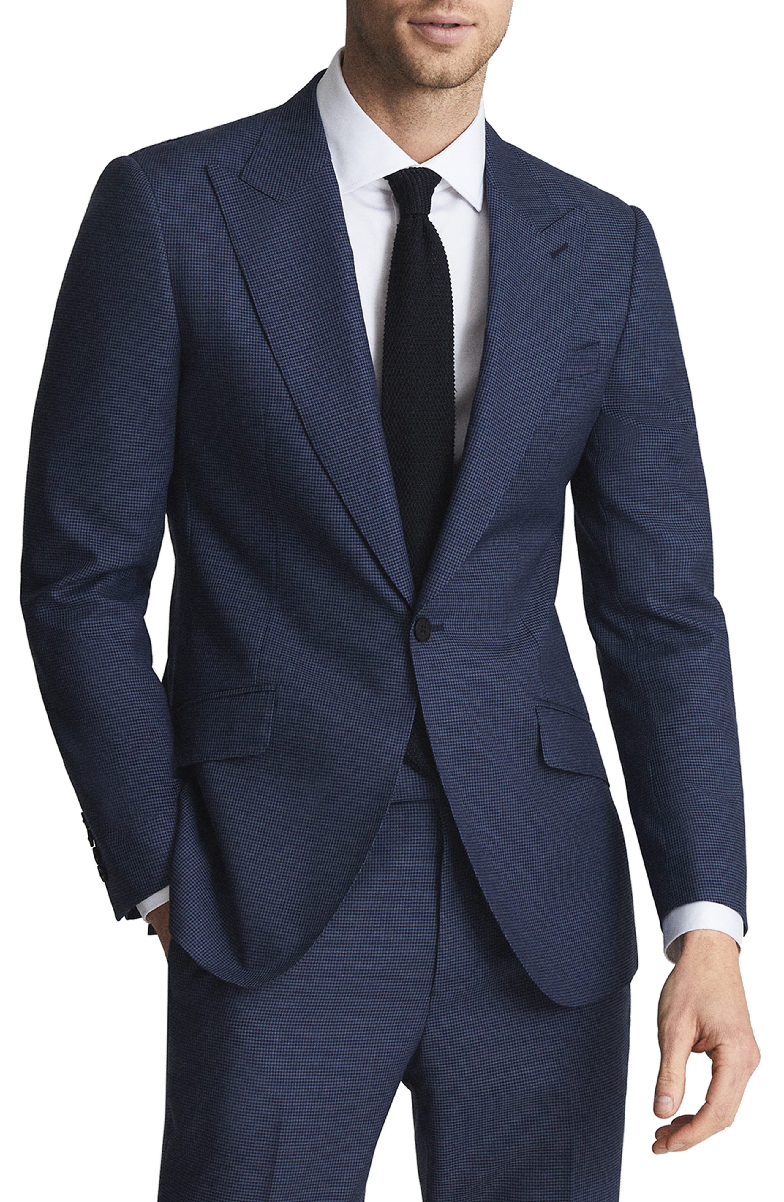 nordstrom navy blue suit