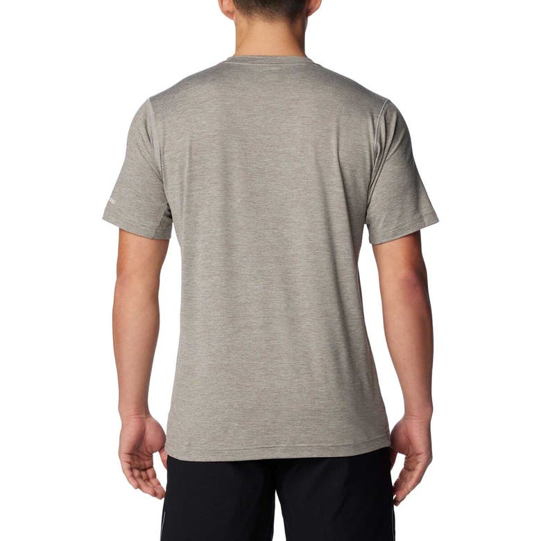 Shop Columbia Gray Tennessee Volunteers Tech Trail Omni-wick T-shirt