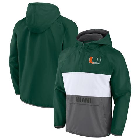 Men's adidas Black Miami Hurricanes 2021 Sideline AEROREADY Hoodie