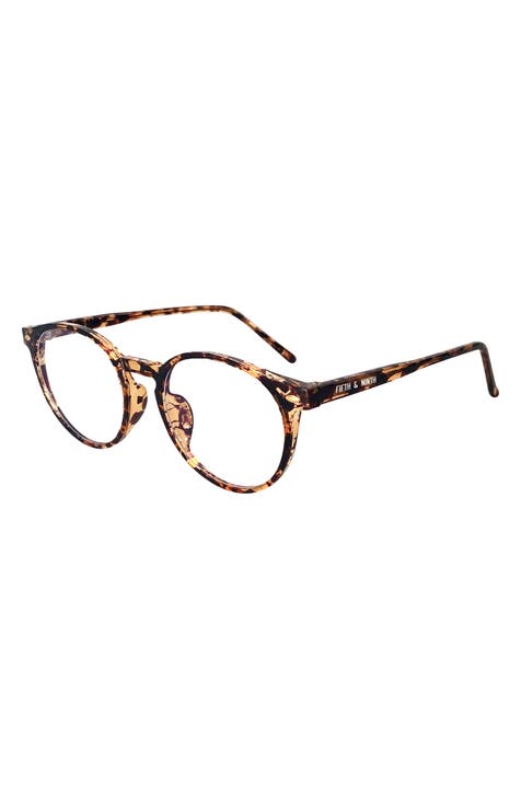 Chandler Rectangle Reading Glasses - Brown, Men's Eyeglasses