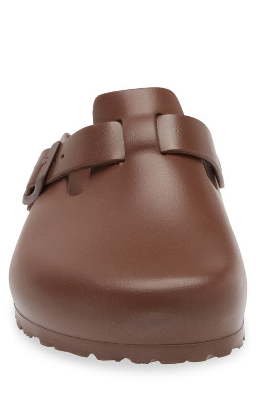 Shop Birkenstock Boston Clog In Roast