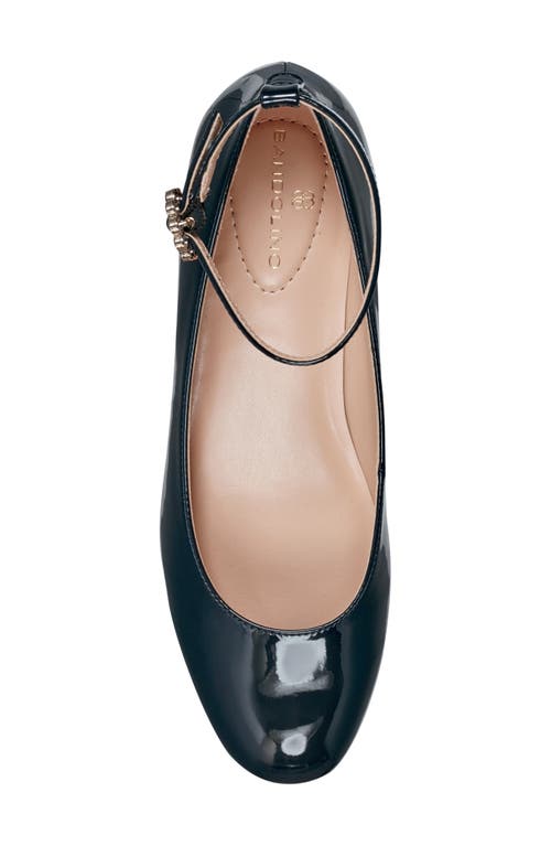 Bandolino Women's Lexy Ankle Strap Low Block Heel Pumps In Dark Blue