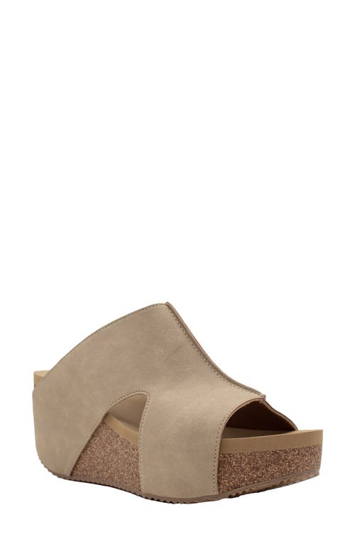 Volatile Cassatt Platform Wedge Slide Sandal 