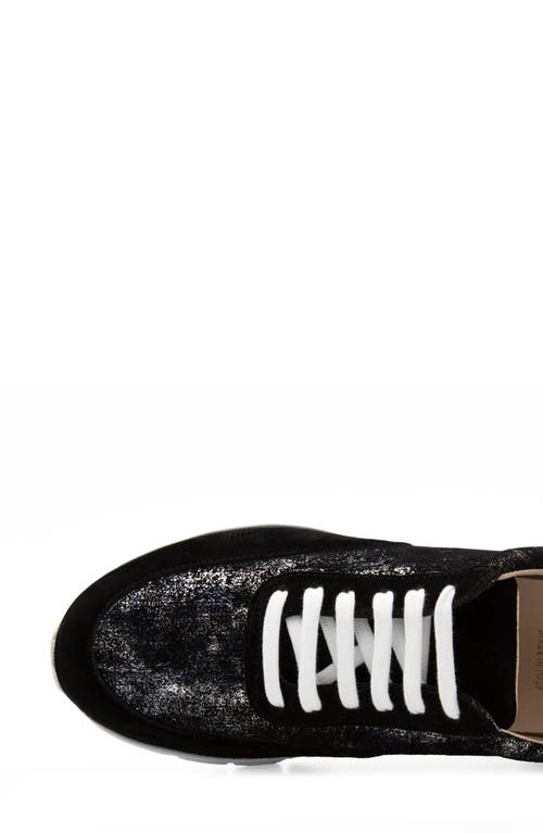 Amalfi By Rangoni Jera Sneaker In Black Wash Storm/cashmere
